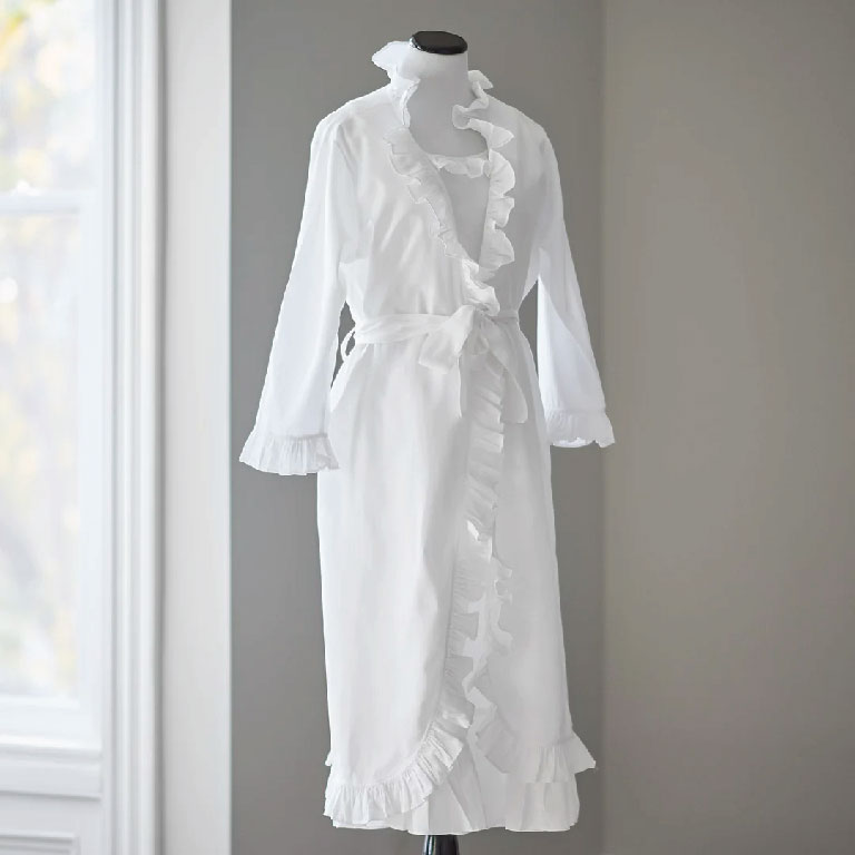 Ruffle Robe