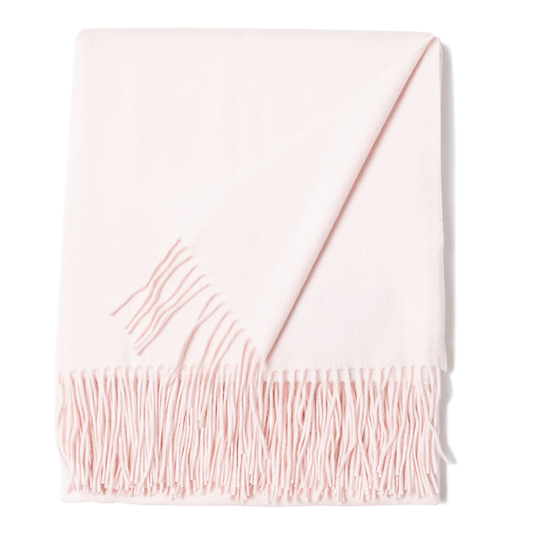 Trentino Throw (Powder Pink)