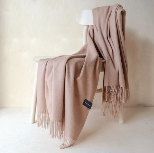 Cashmere Knee Blanket - multiple colors available