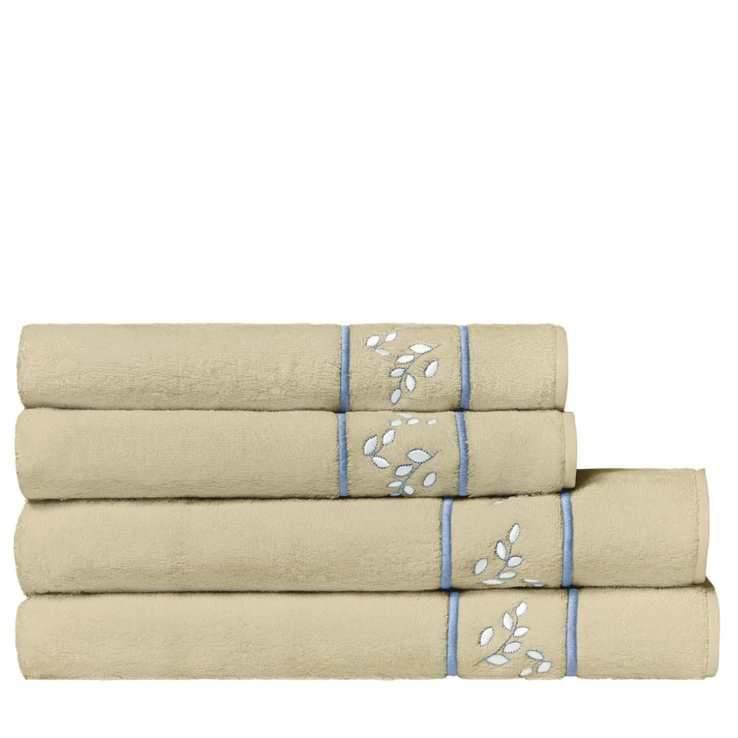 Roma Beige, White and Gray Towels