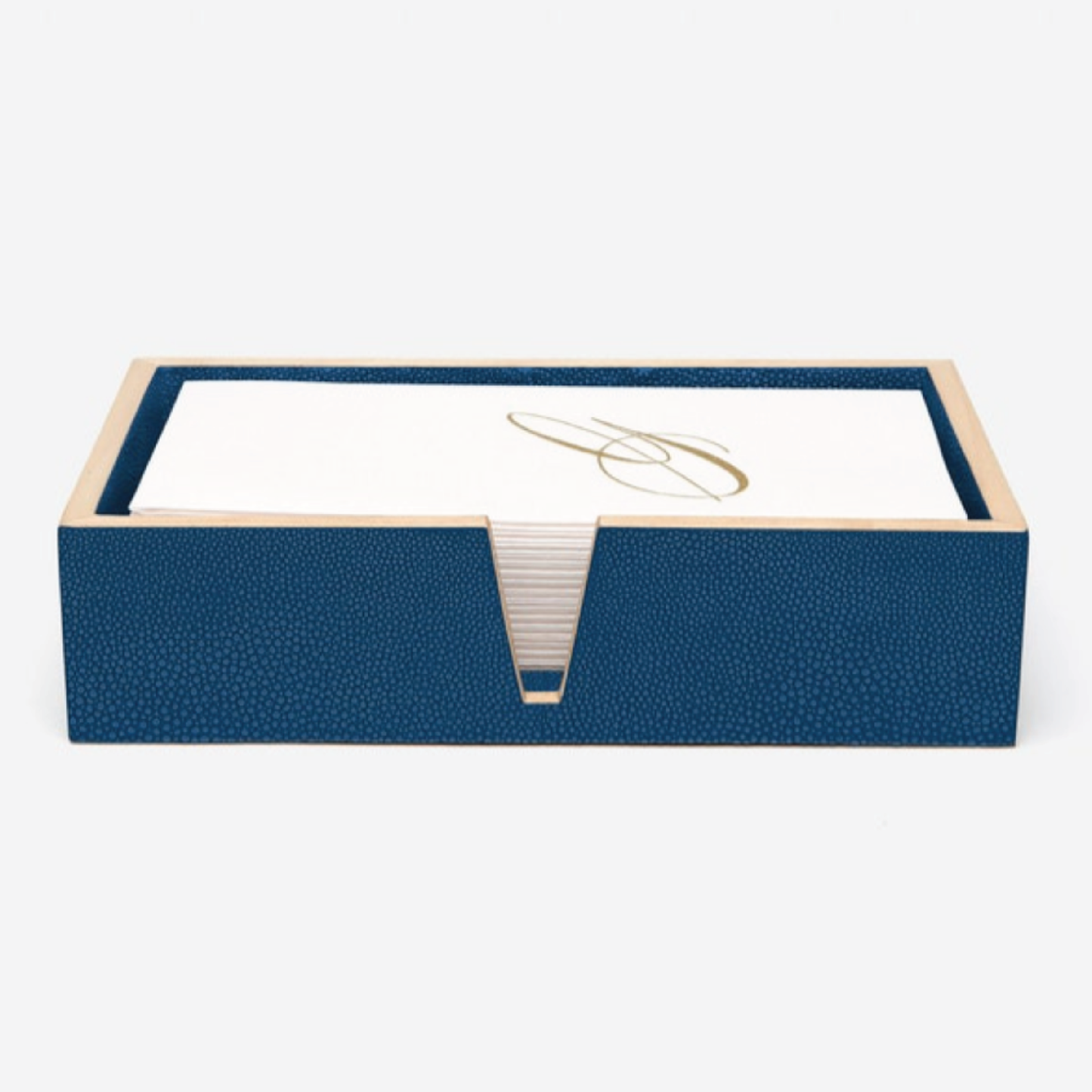 Pigeon and Poodle Bath Accessories - Realistic Faux Shagreen Leather